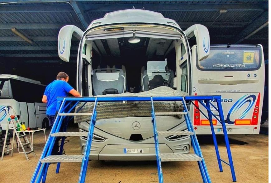 acristalamiento autobuses